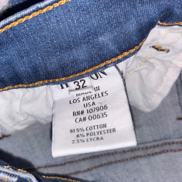 Hudson Jeans Blue Distressed Skinny - Picture 4 of 7